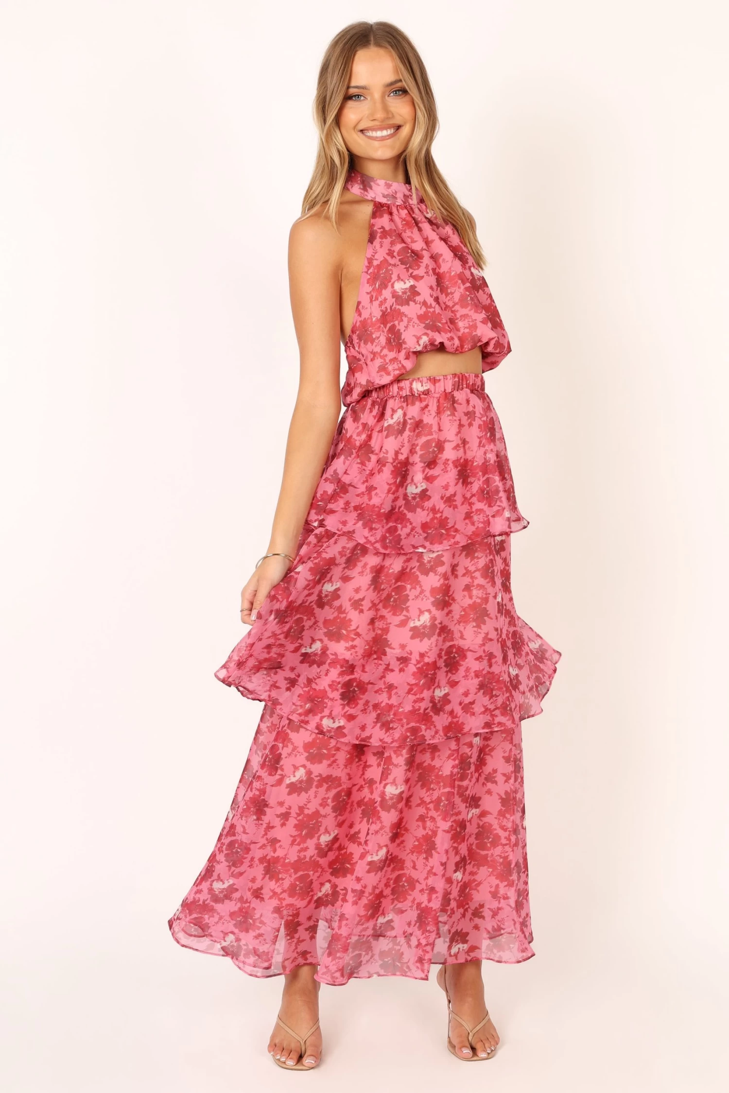 Blaise Frill Skirt - Pink - Image 3