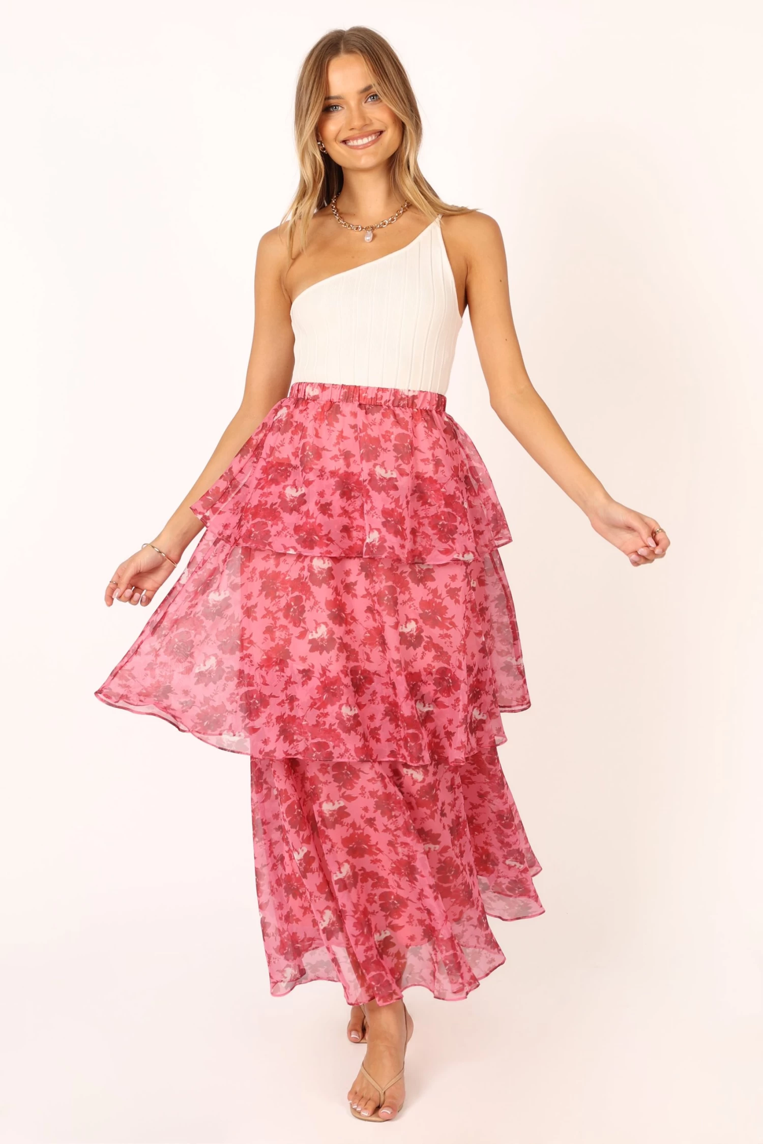Blaise Frill Skirt - Pink - Image 6