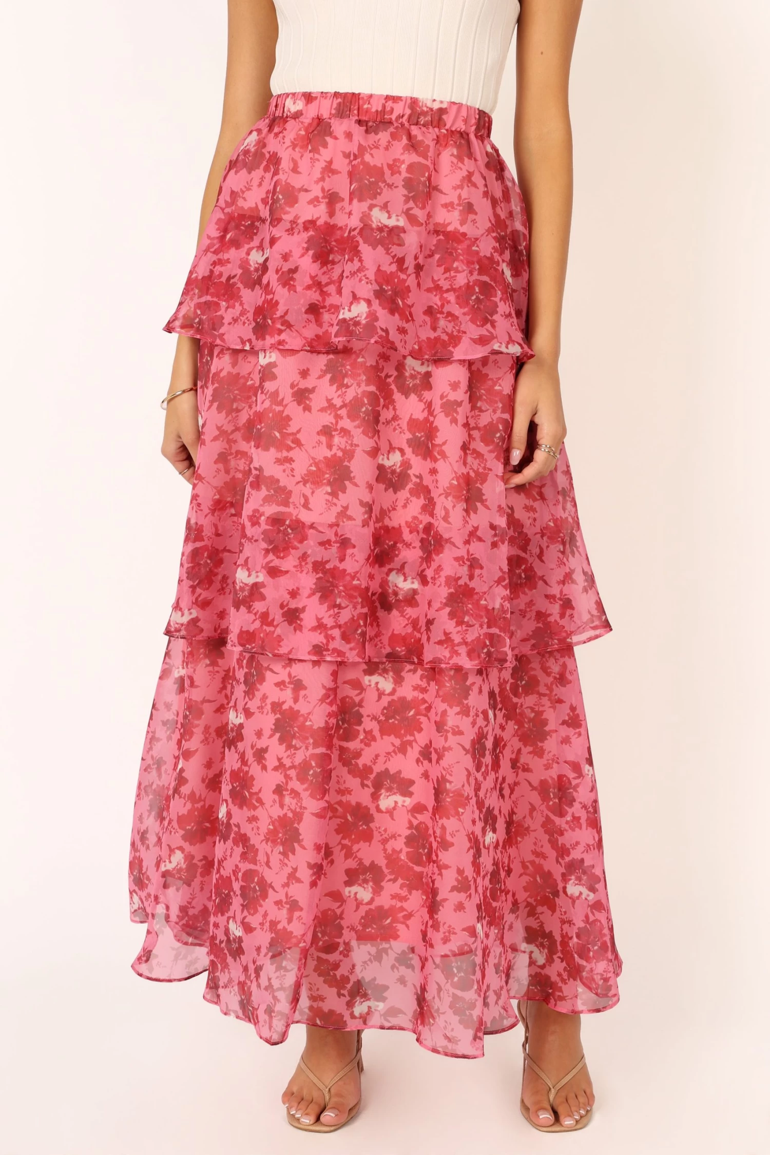 Blaise Frill Skirt - Pink - Image 7