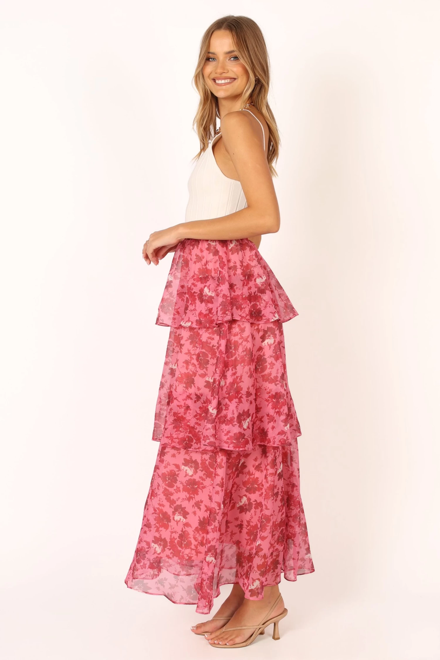 Blaise Frill Skirt - Pink - Image 9