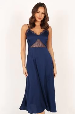 Ariel Dress - Navy