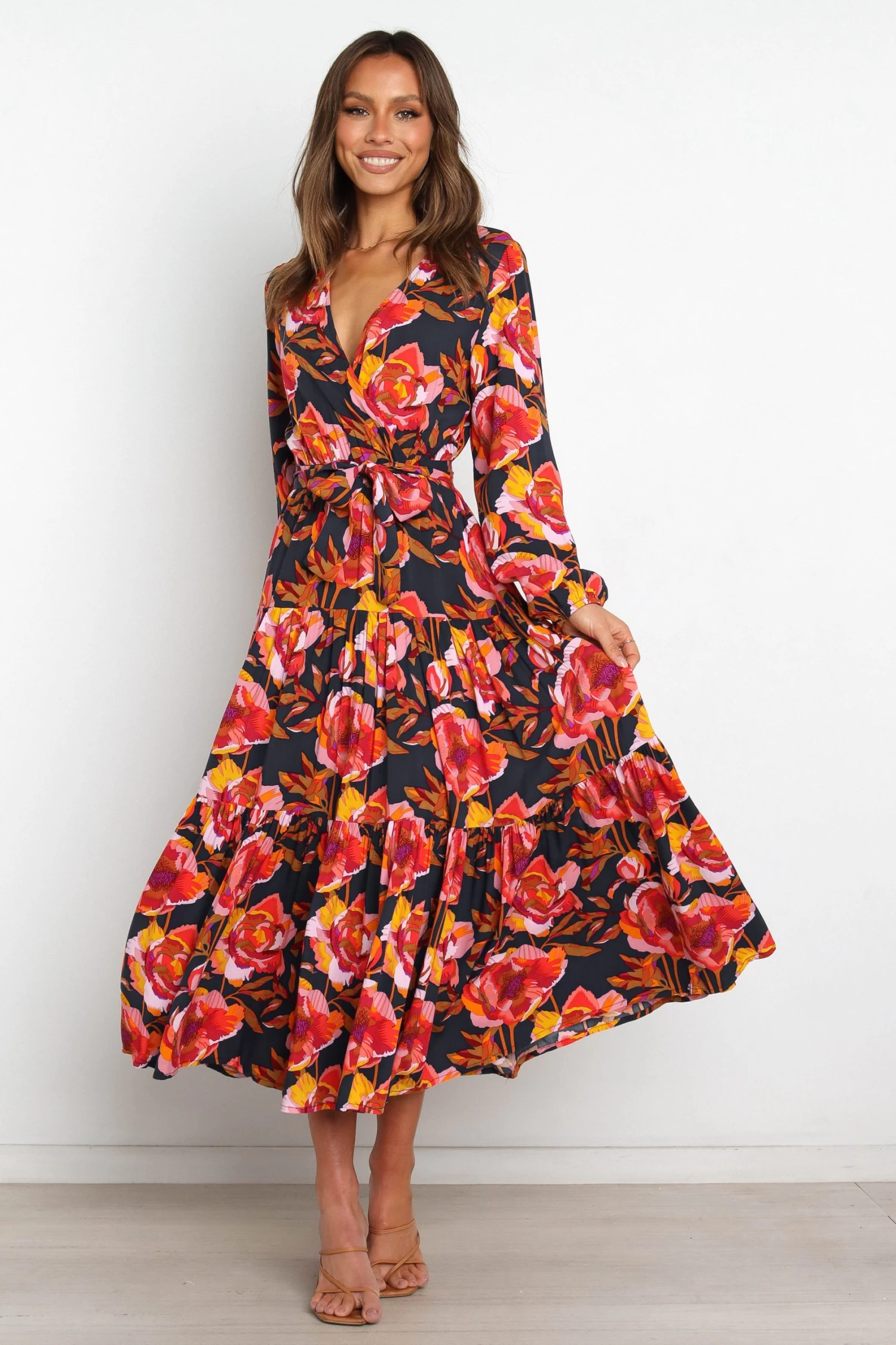 Balsa Dress - Navy Floral - Image 2