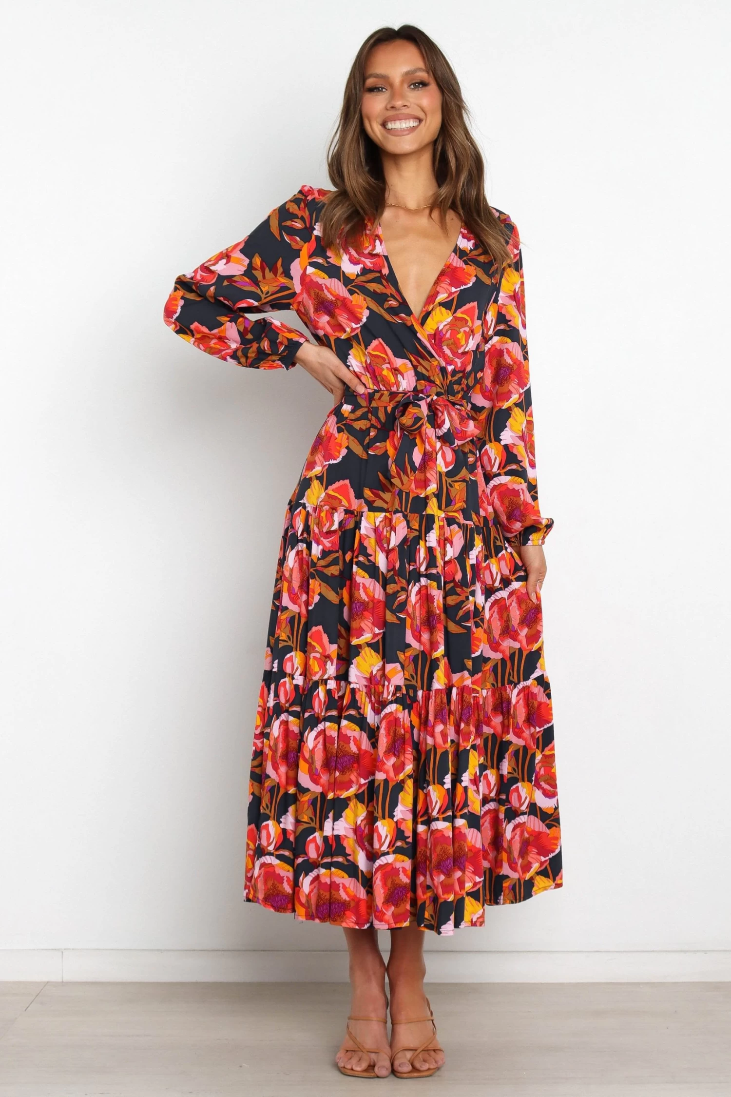 Balsa Dress - Navy Floral - Image 3