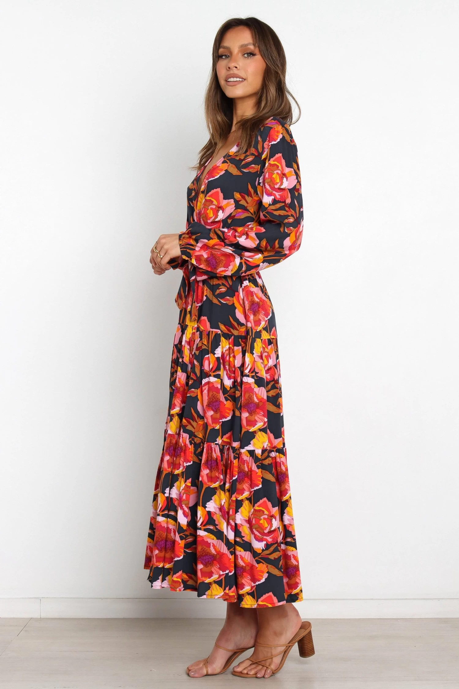 Balsa Dress - Navy Floral - Image 4
