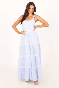 Camille Maxi Dress - Blue