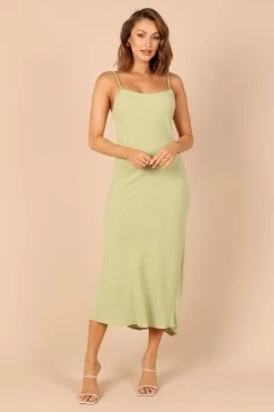 Cecily Slip Dress - Sage