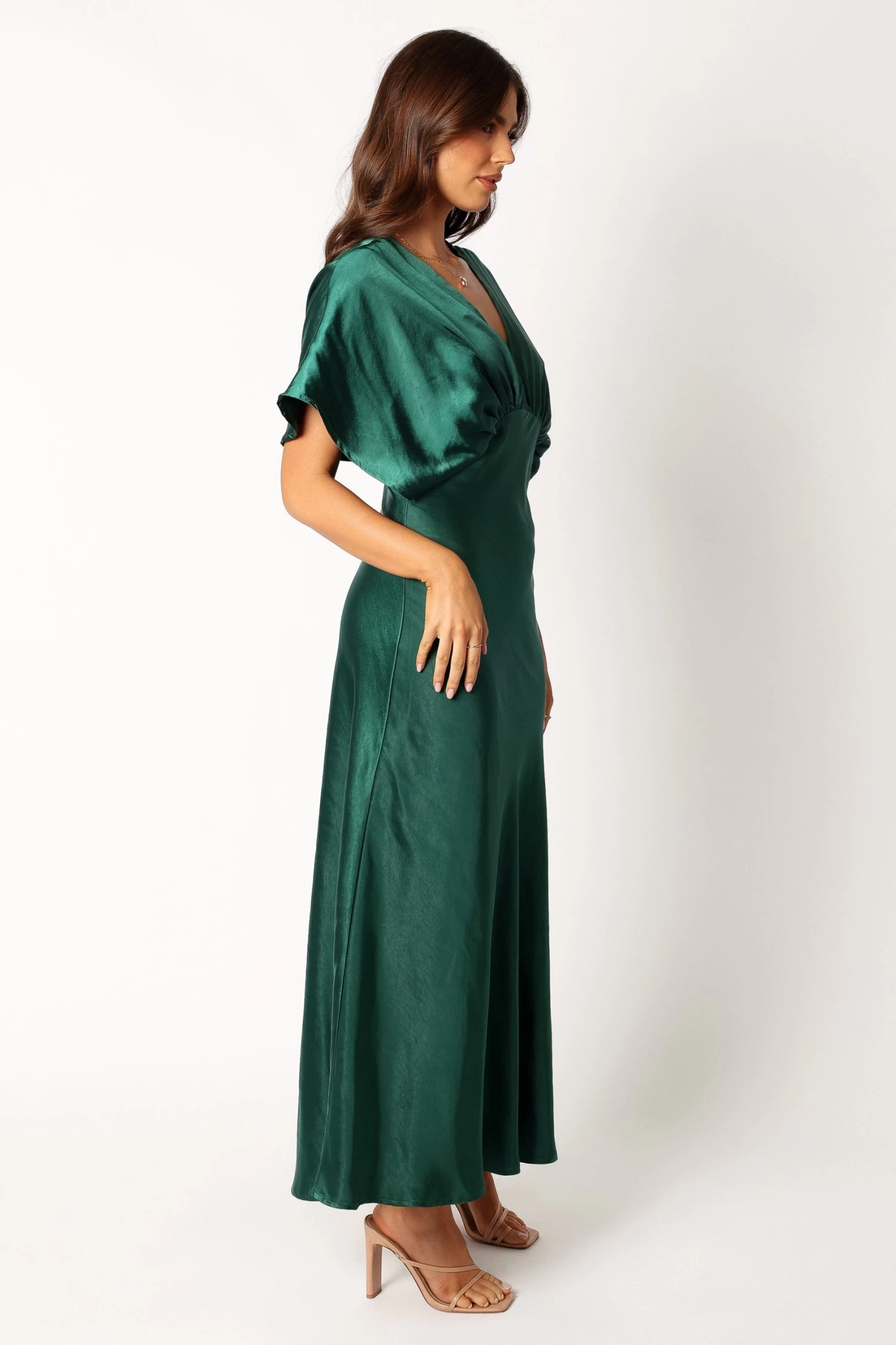 Ciara Maxi Dress - Dark Emerald - Image 8