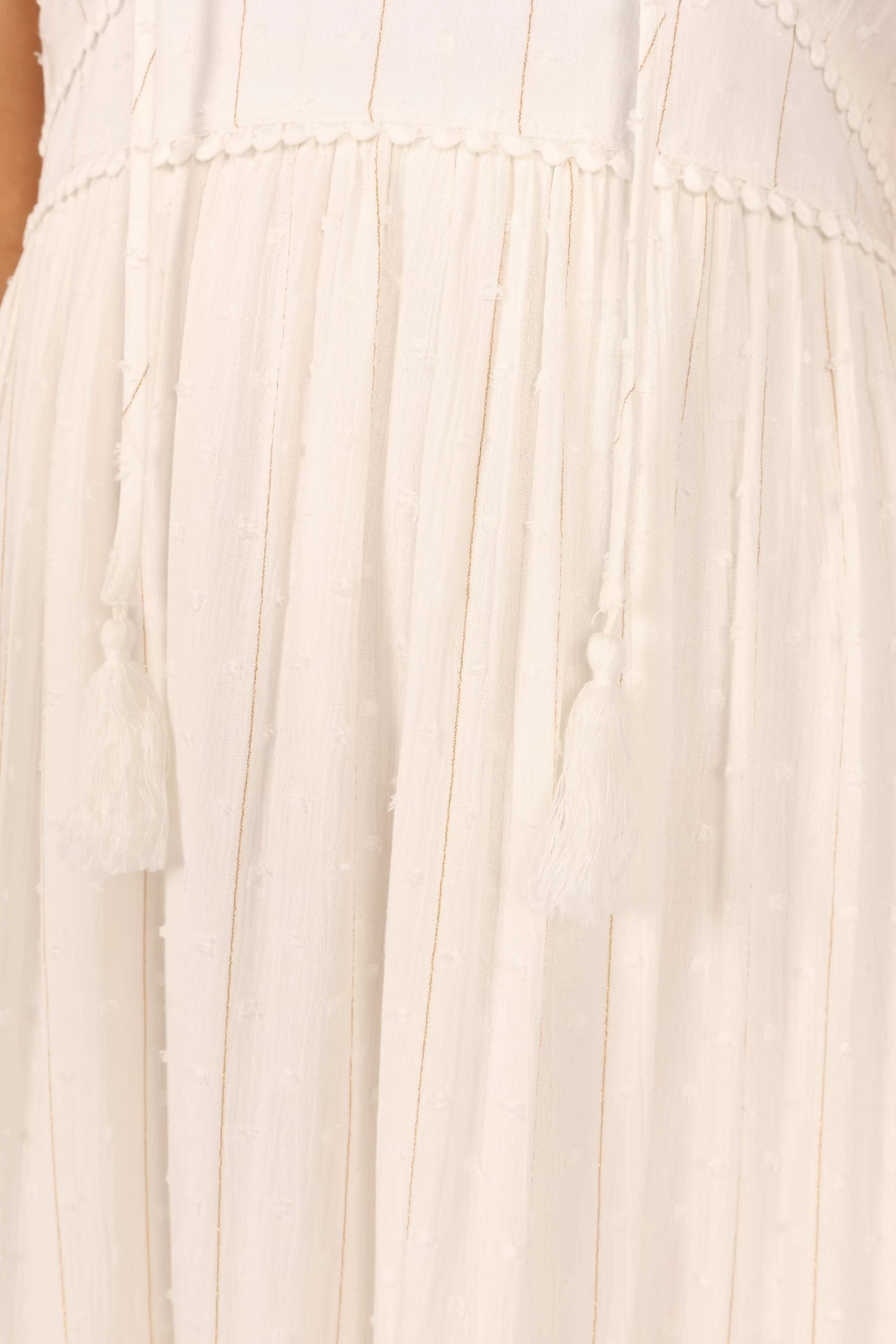 Courtney Maxi Dress - White Gold - Image 15