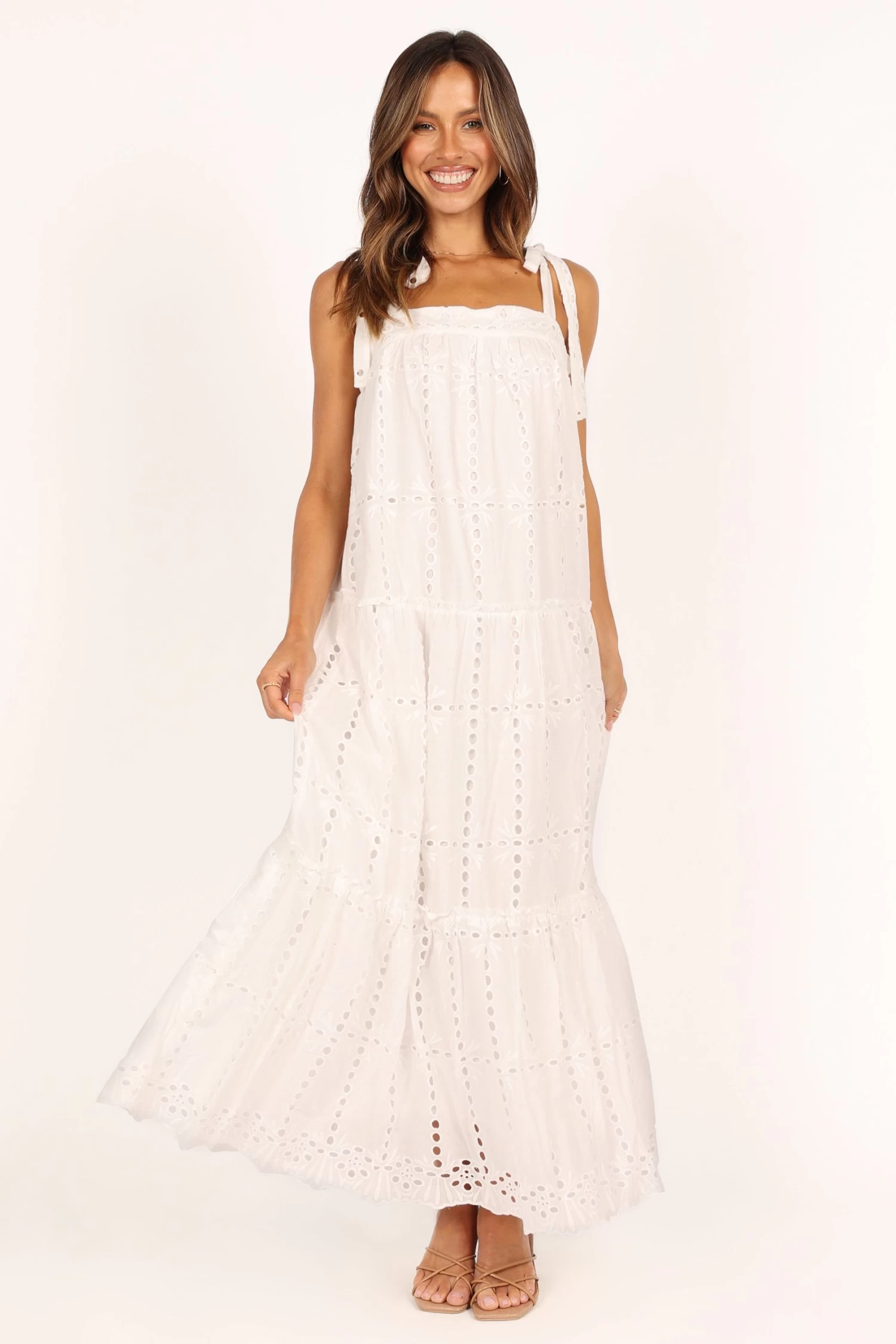 Danna Dress - White - Image 7