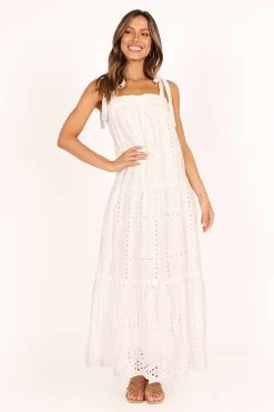 Danna Dress - White