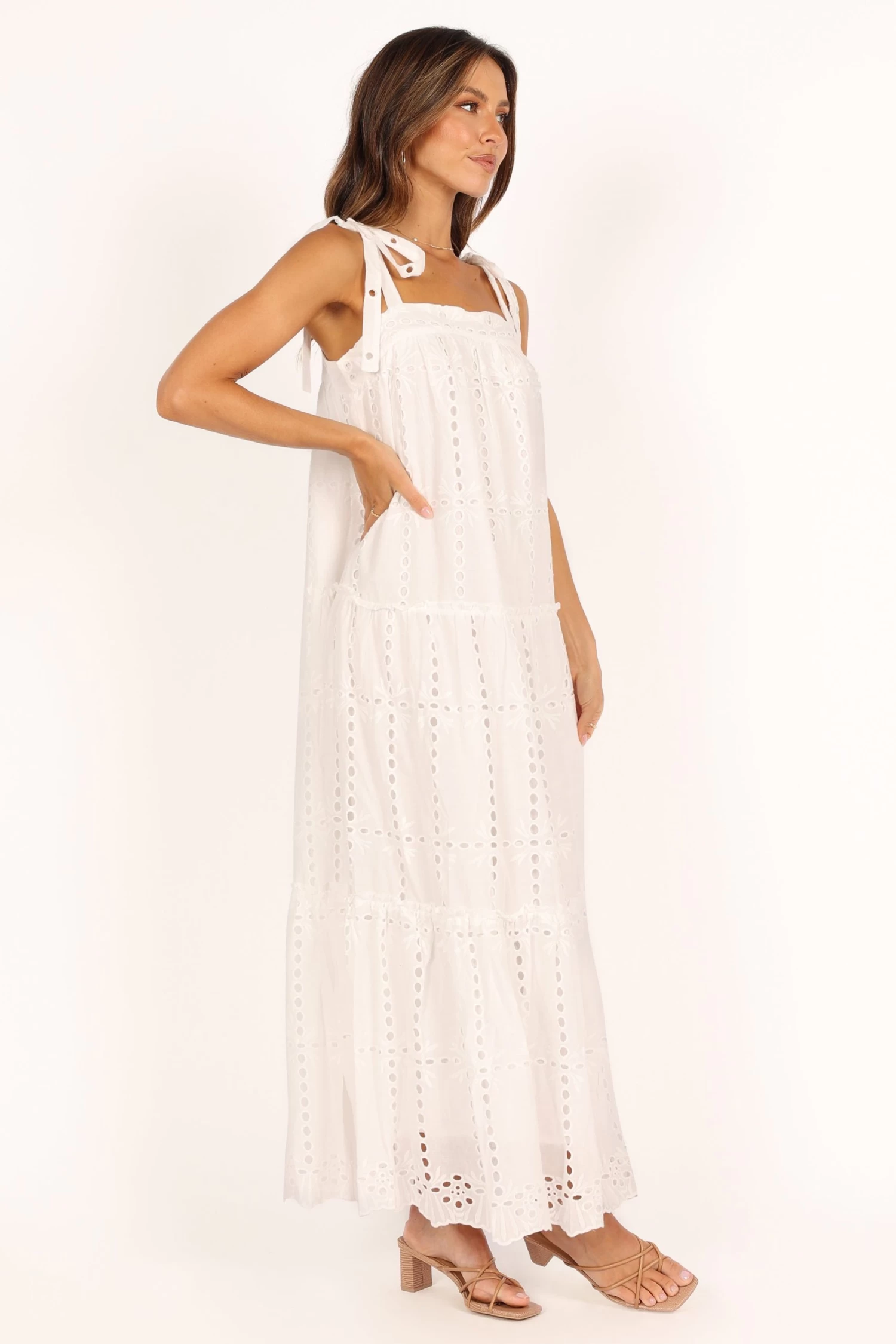 Danna Dress - White - Image 6