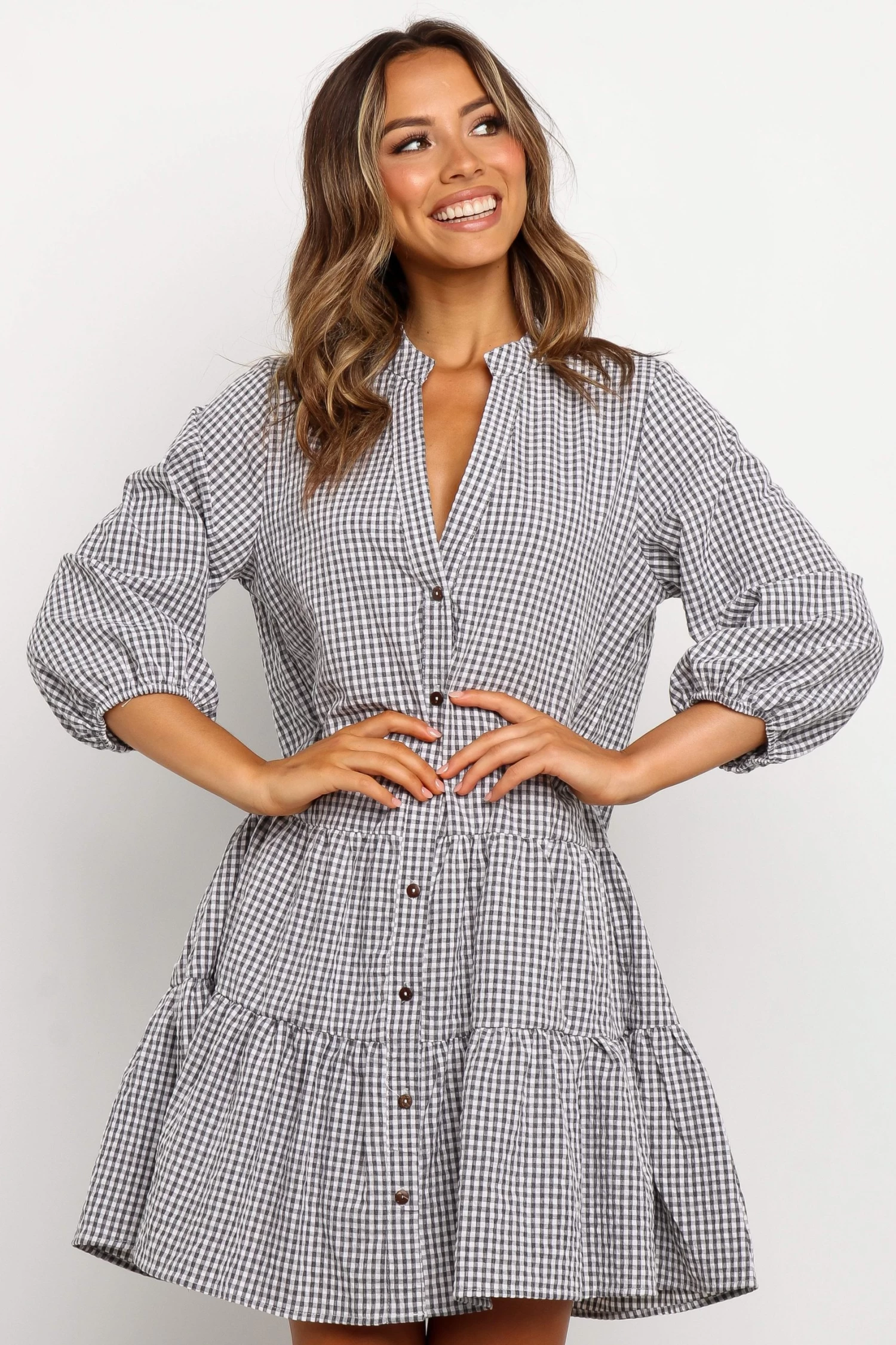 Daria Dress - Black - Image 9