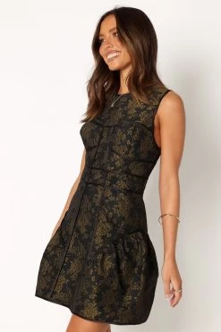 Dhalia Mini Dress - Black