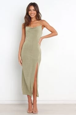 DIANI DRESS - OLIVE