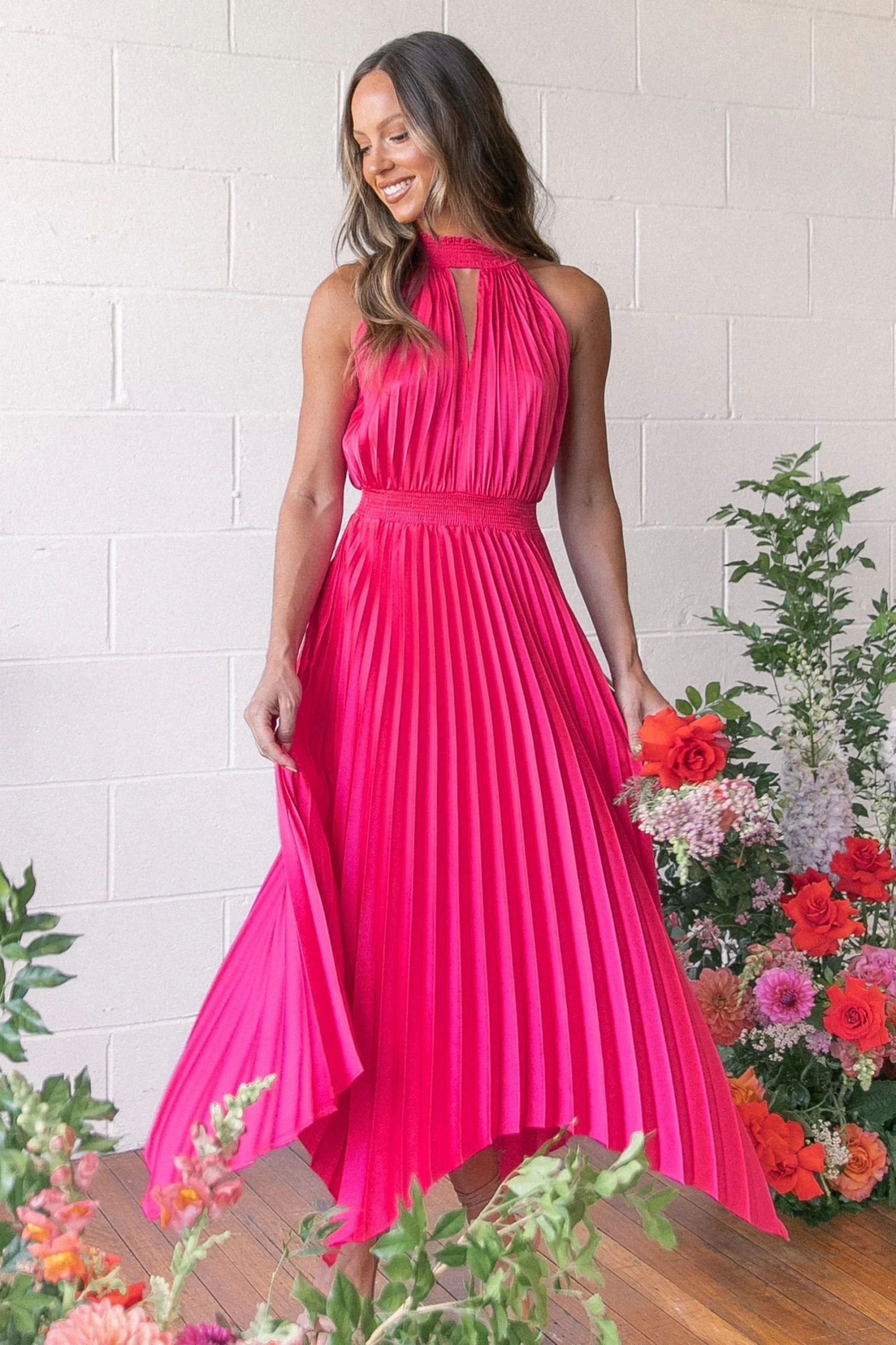 Dominique Dress - Pink - Image 6