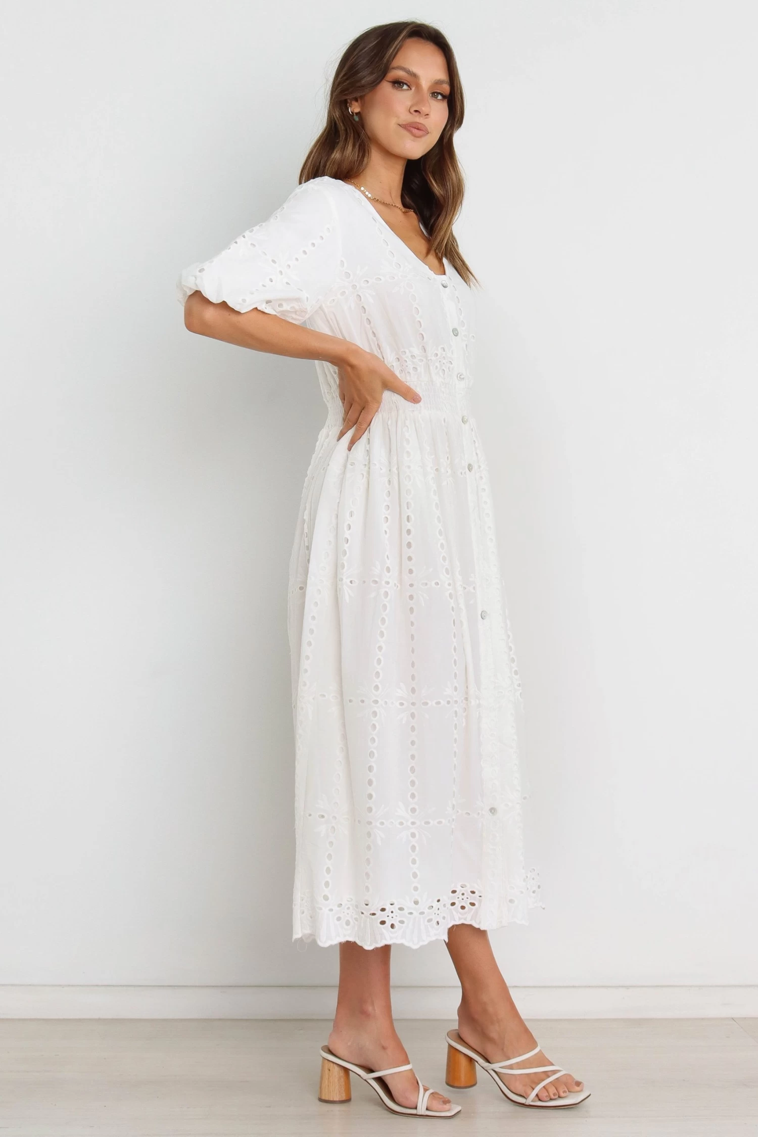 Ellison Dress - White - Image 6