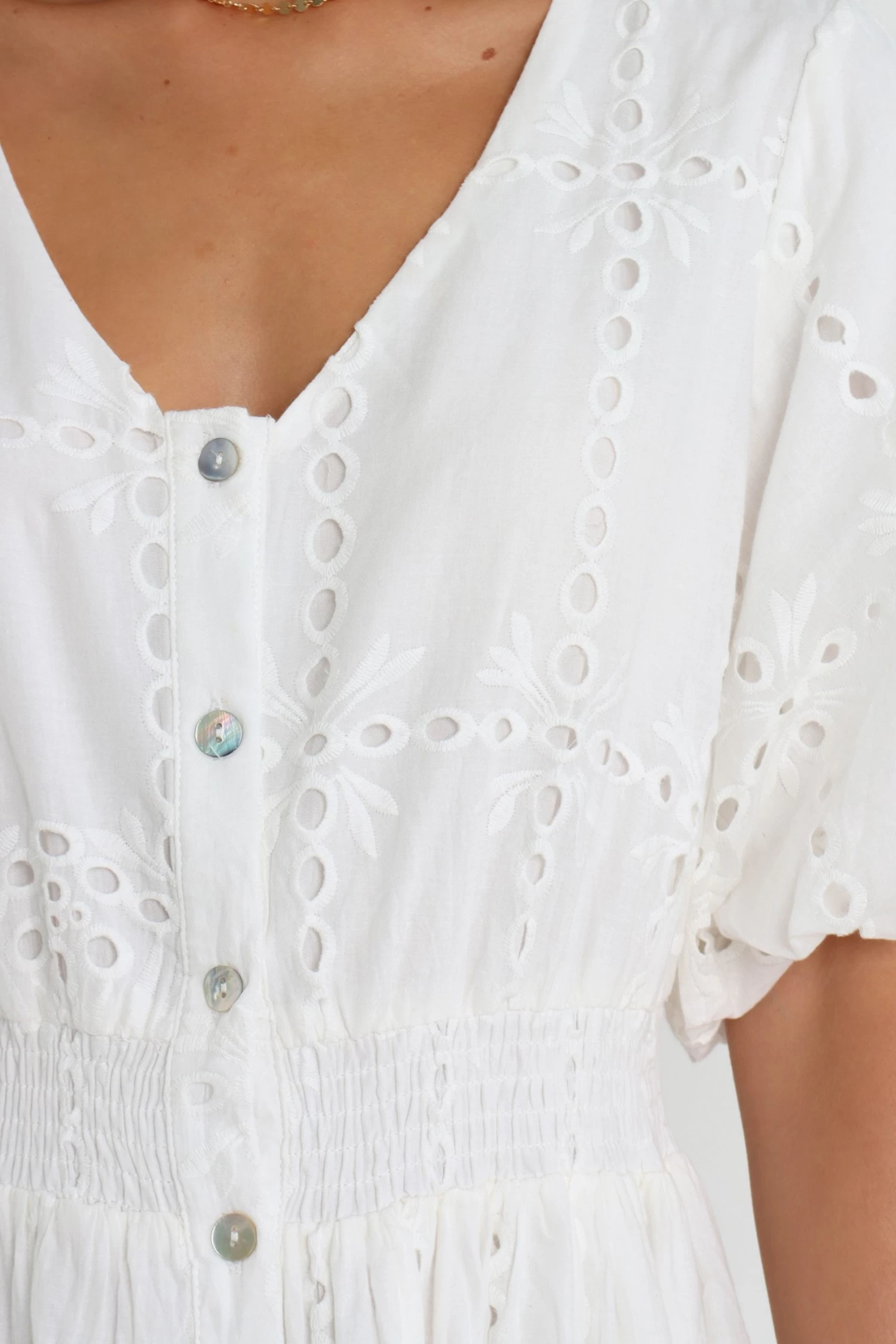 Ellison Dress - White - Image 8