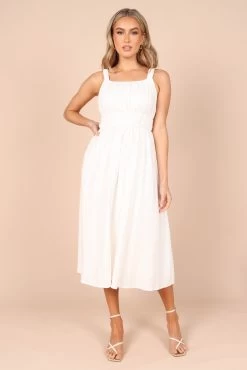 Everleigh Dress - White
