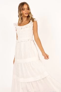 Finley Maxi Dress - White