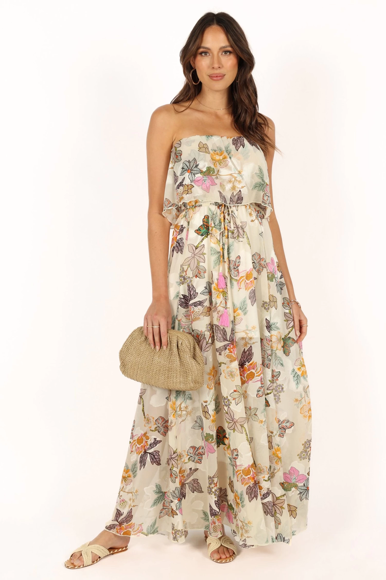 Flora Maxi Dress - Ivory Multi - Image 3