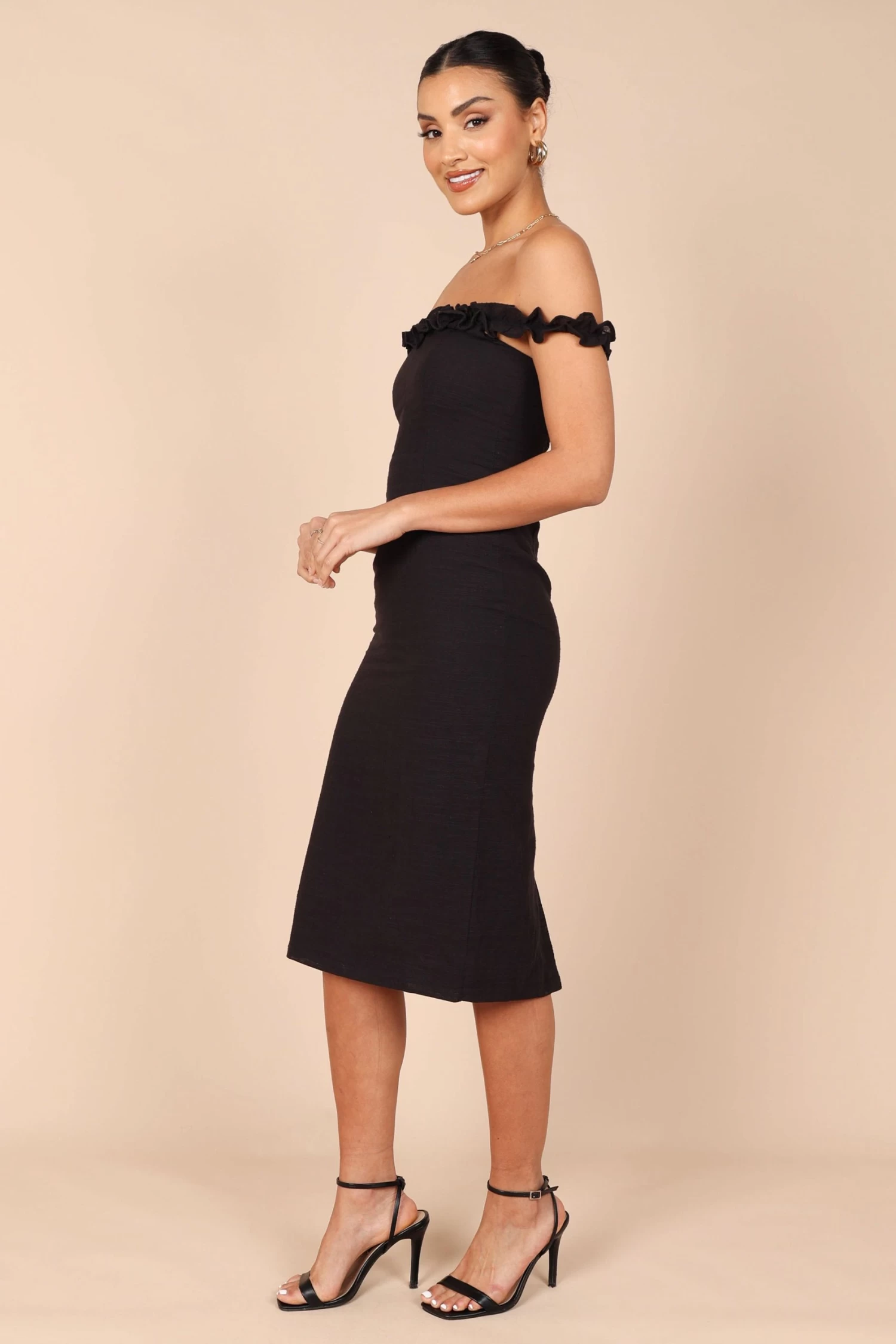 Florez Dress - Black - Image 4