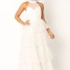 Frances Halterneck Maxi Dress - Off White