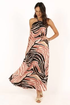 Freya Maxi Dress - Animal Print
