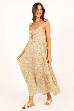 Halley Maxi Dress - Gold