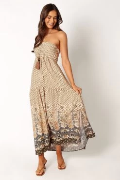 Harlow Halterneck Maxi Dress - Multicoloured