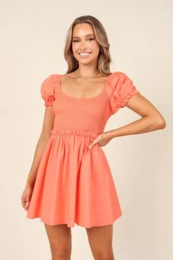 Ineda Dress - Orange