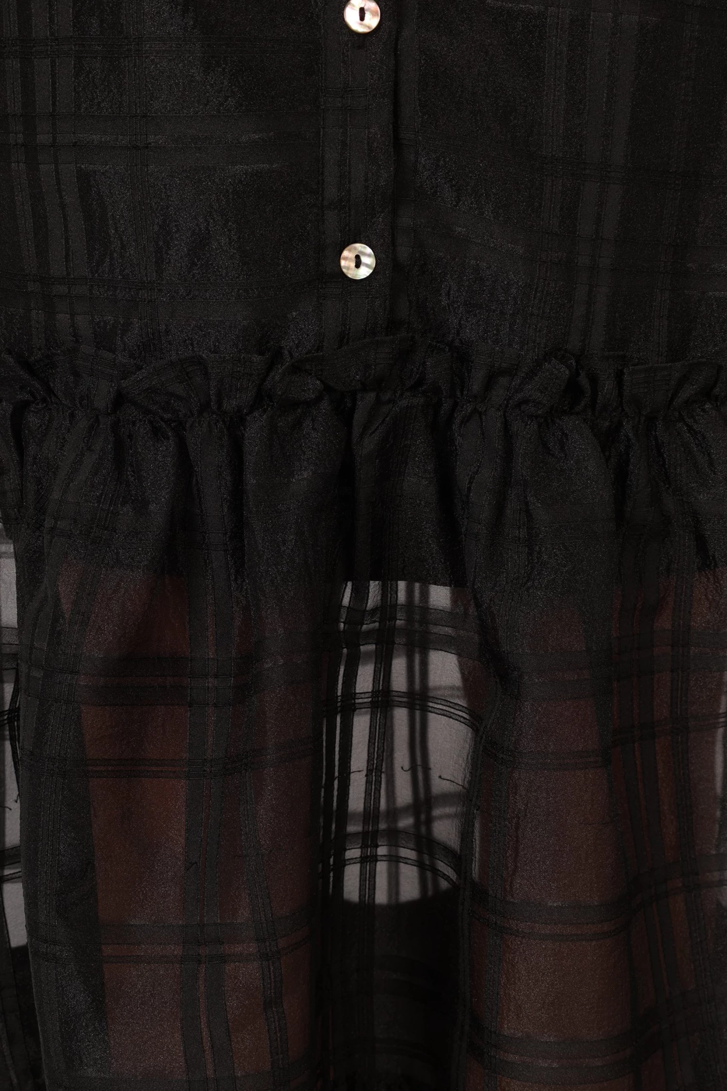 Izzy Long Sleeve Maxi Dress - Black - Image 11