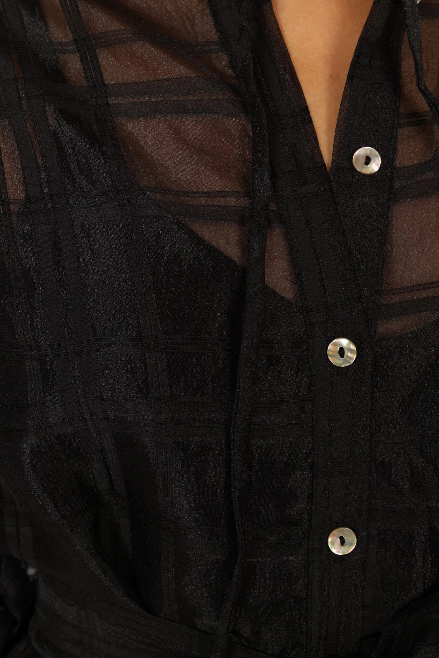 Izzy Long Sleeve Maxi Dress - Black - Image 12