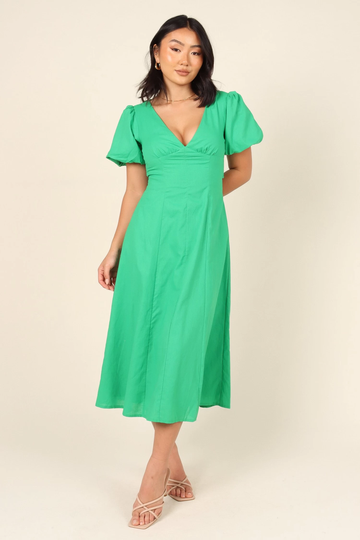 Jamena Dress - Green