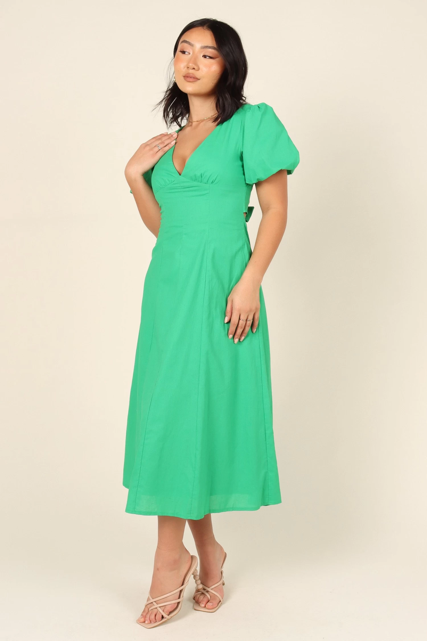 Jamena Dress - Green - Image 5