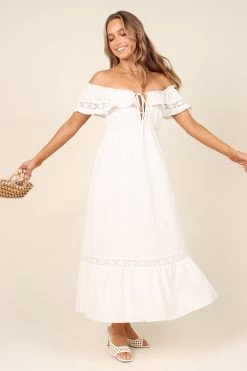 Janelle Dress - White