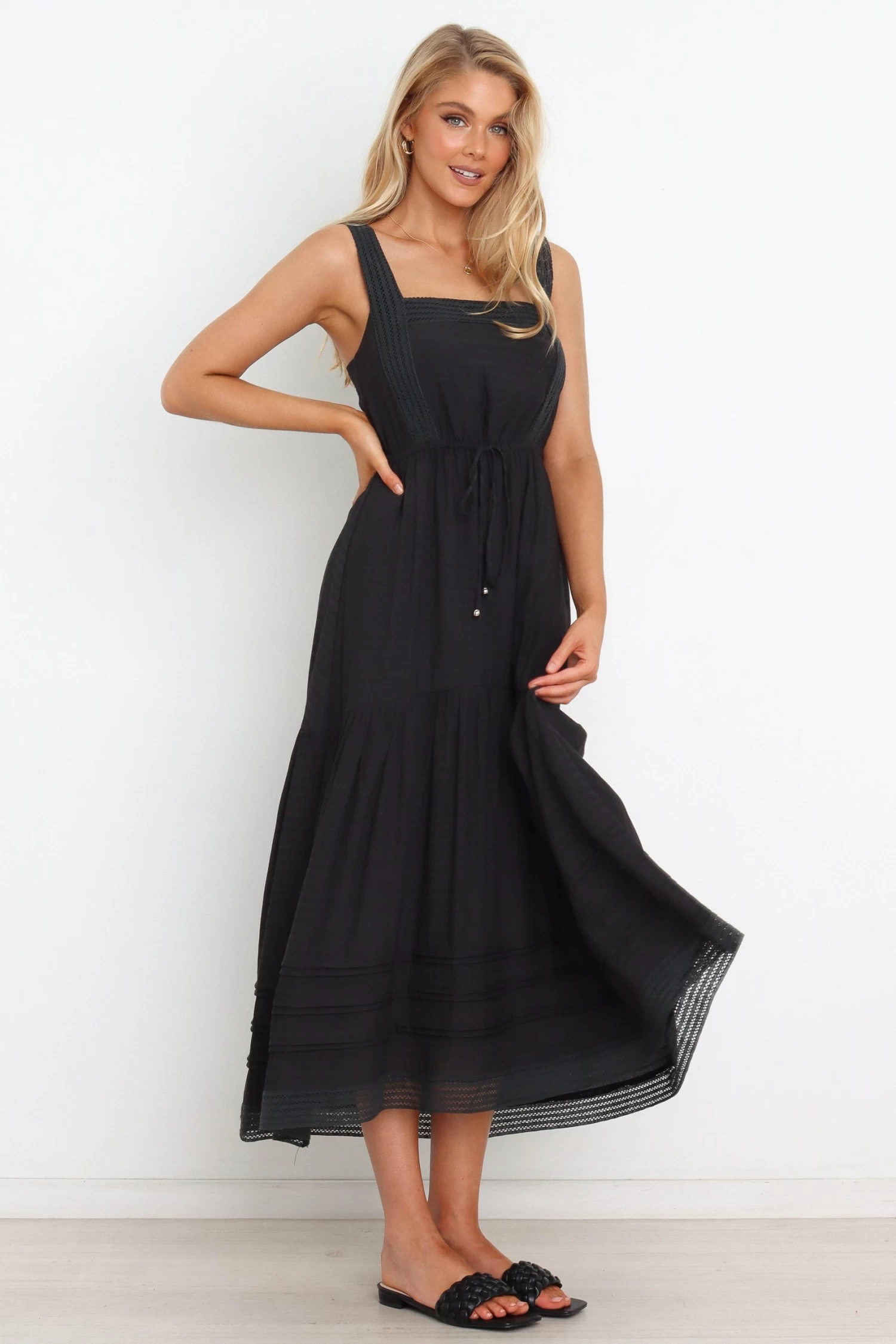 Jasalina Dress - Black - Image 6