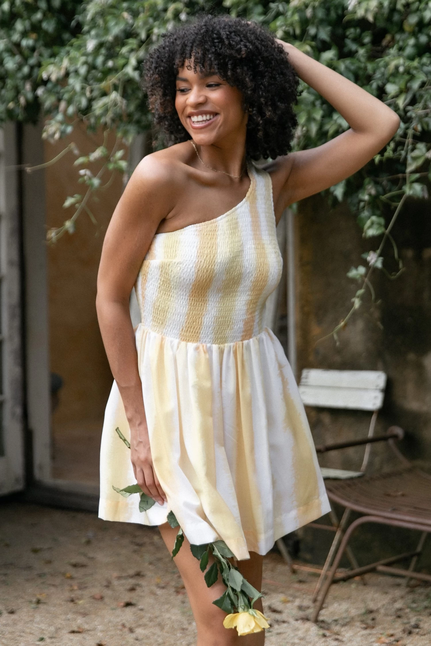 Kelsie Dress - Yellow - Image 2