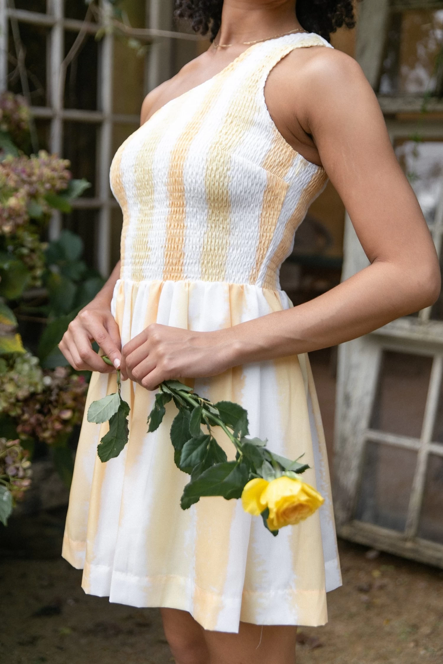 Kelsie Dress - Yellow - Image 3