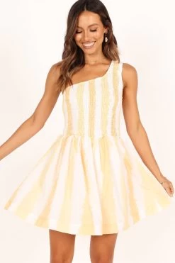 Kelsie Dress - Yellow