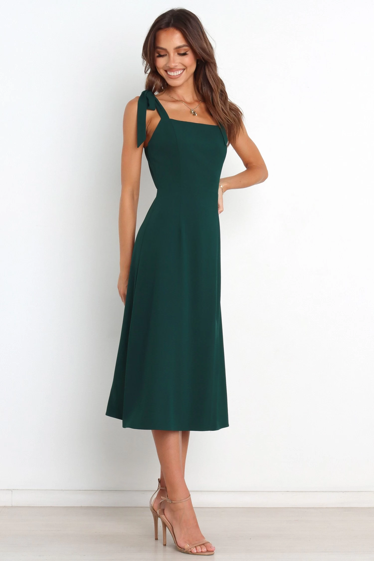 Laurel Dress - Emerald - Image 4
