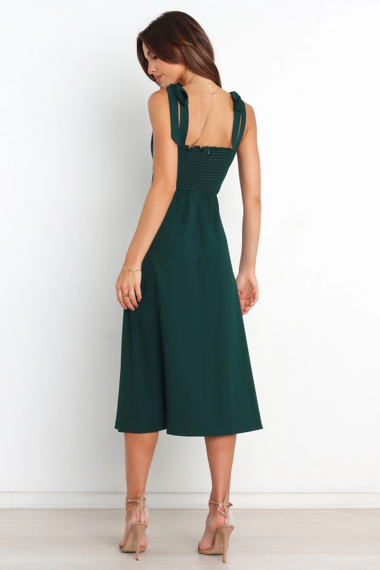 Laurel Dress - Emerald - Image 6