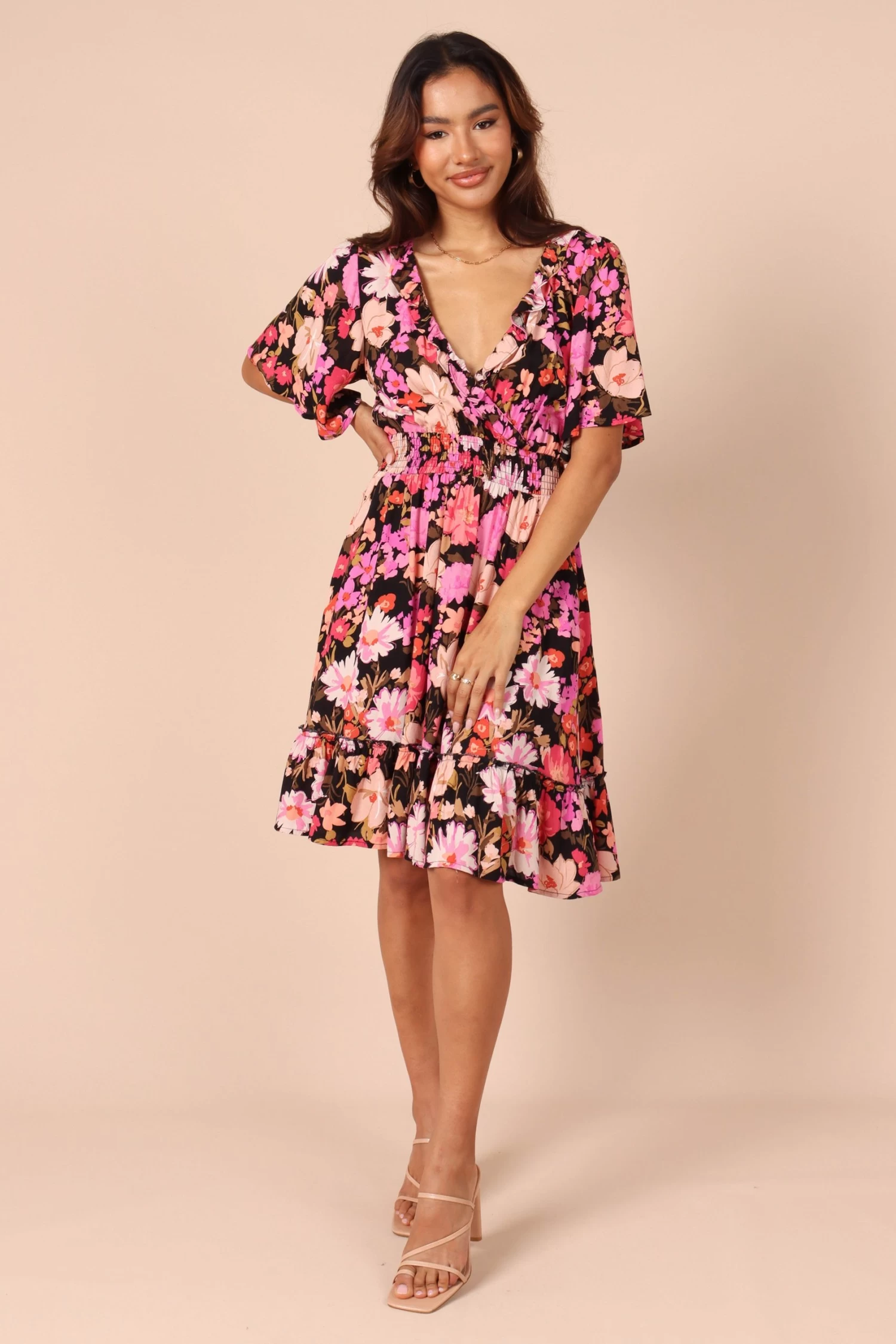 Lyris Mini Dress - Purple - Image 6