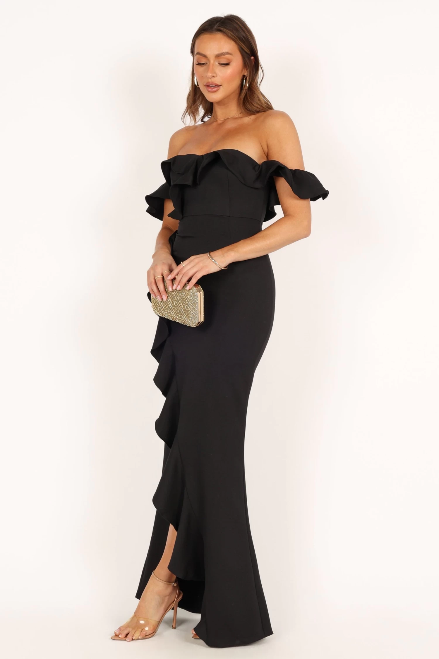 Merva Maxi Dress - Black - Image 4