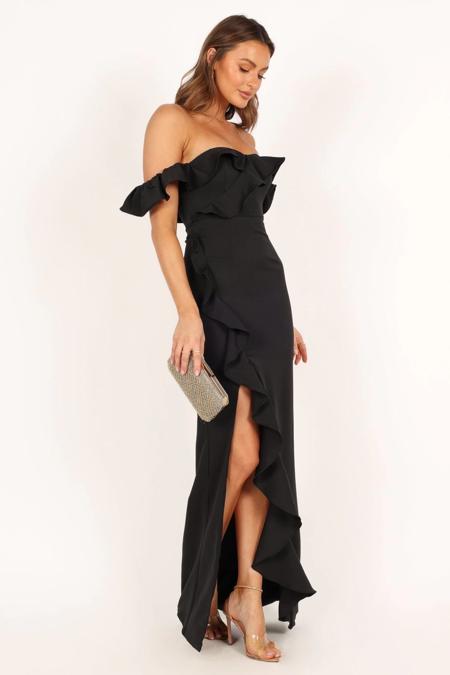Merva Maxi Dress - Black - Image 9