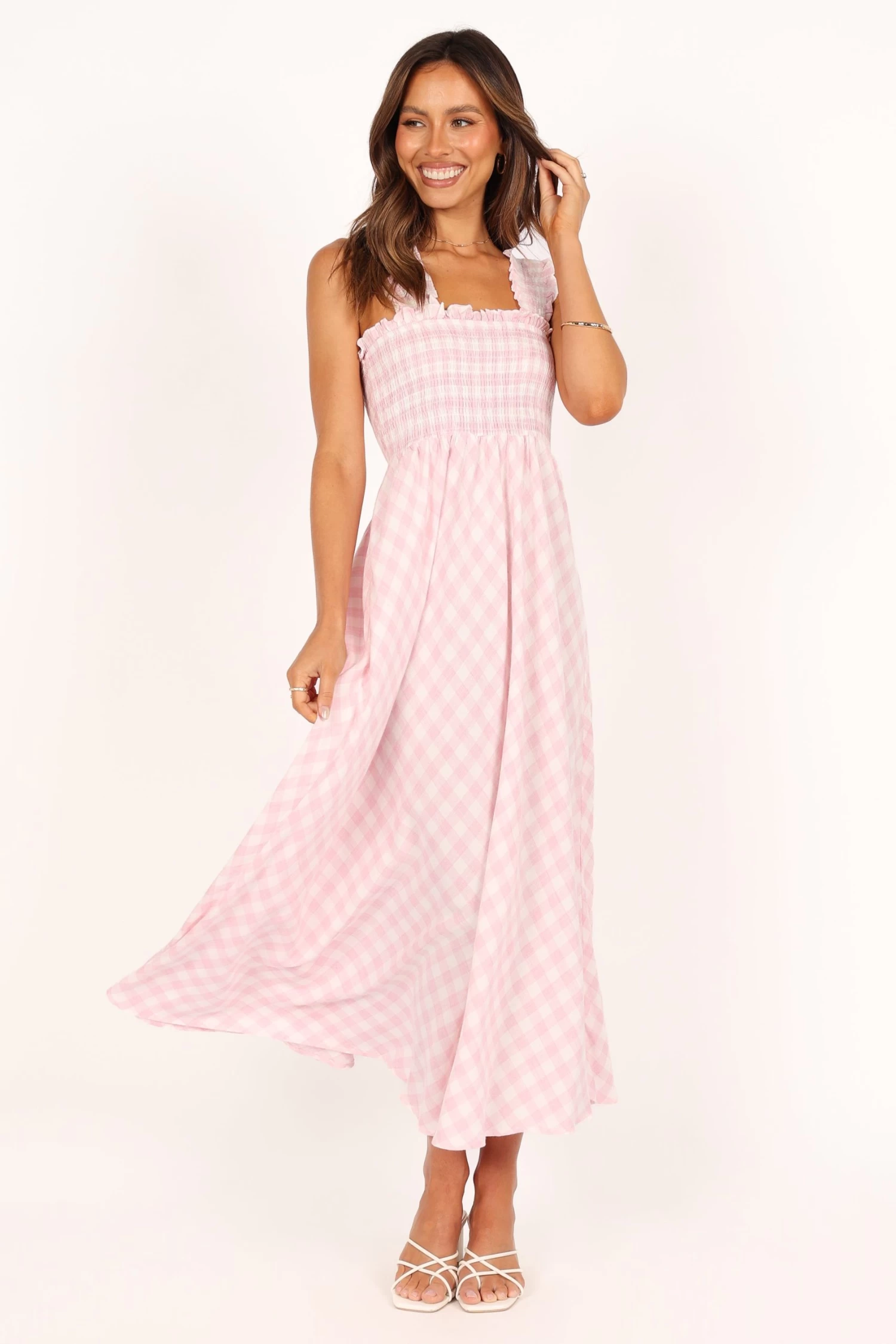 Palmy Dress - Blush
