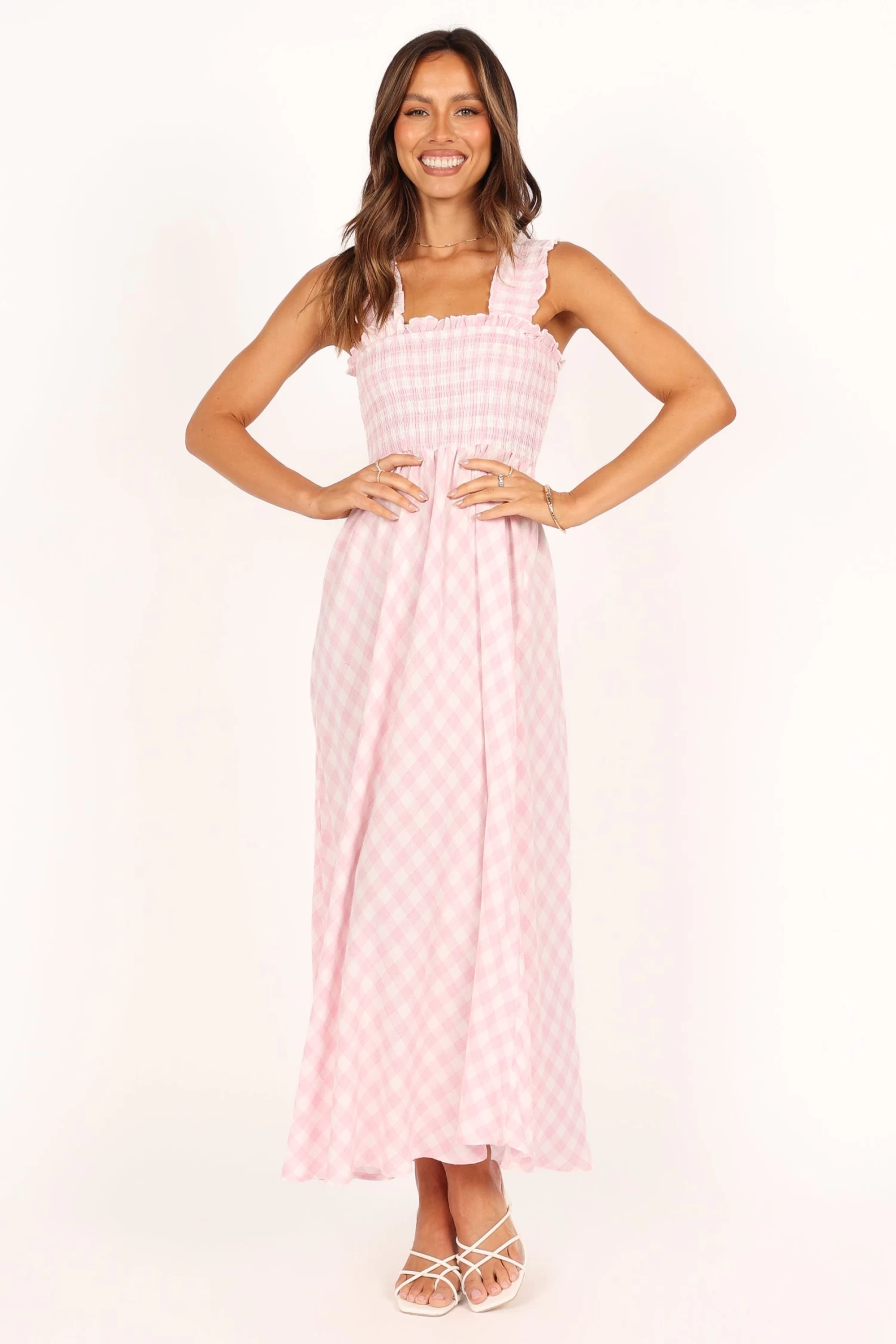 Palmy Dress - Blush - Image 6