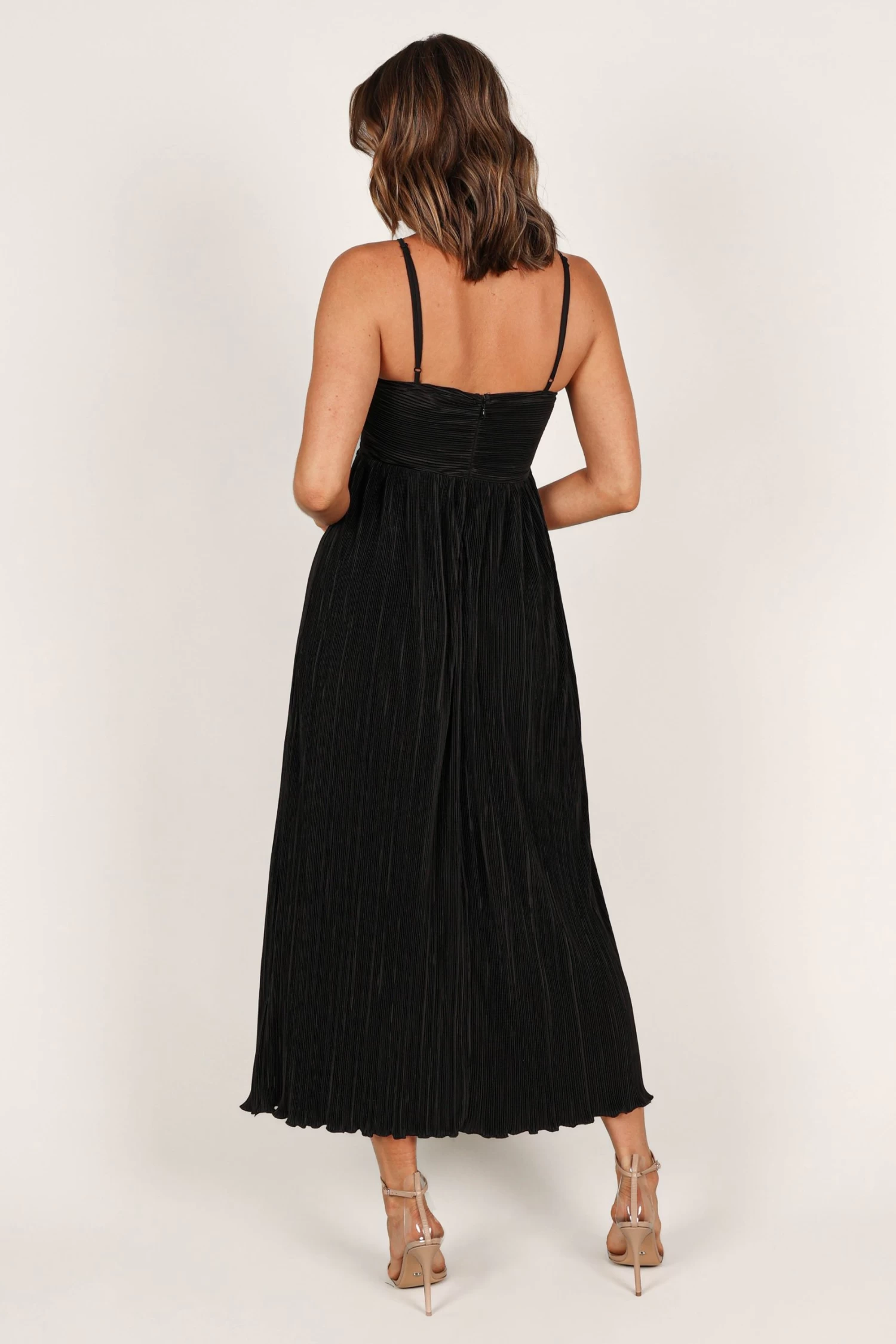 Polly Halterneck Maxi Dress - Black - Image 7