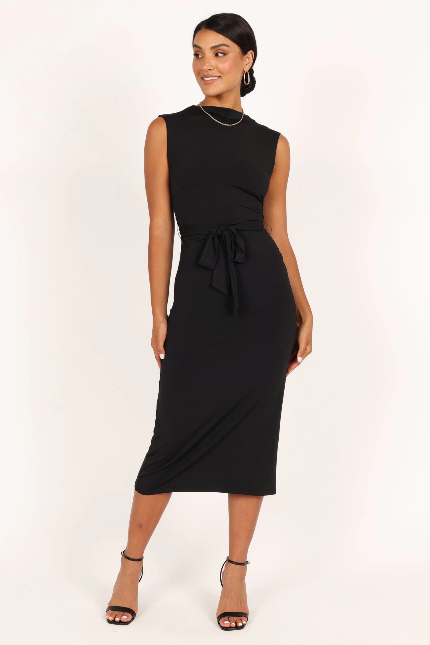 Reeves Midi Dress - Black