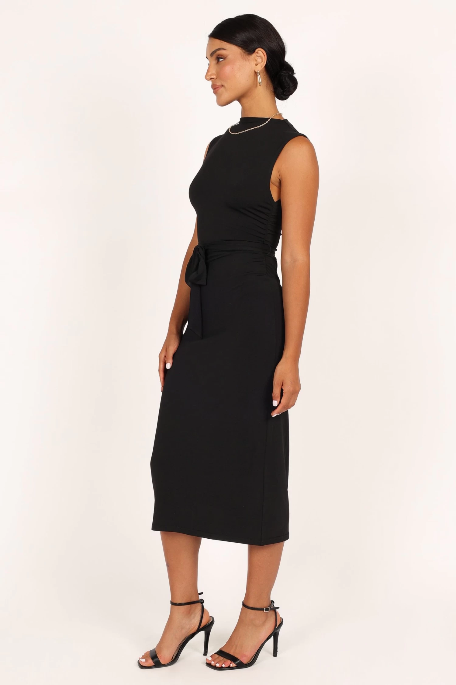 Reeves Midi Dress - Black - Image 2