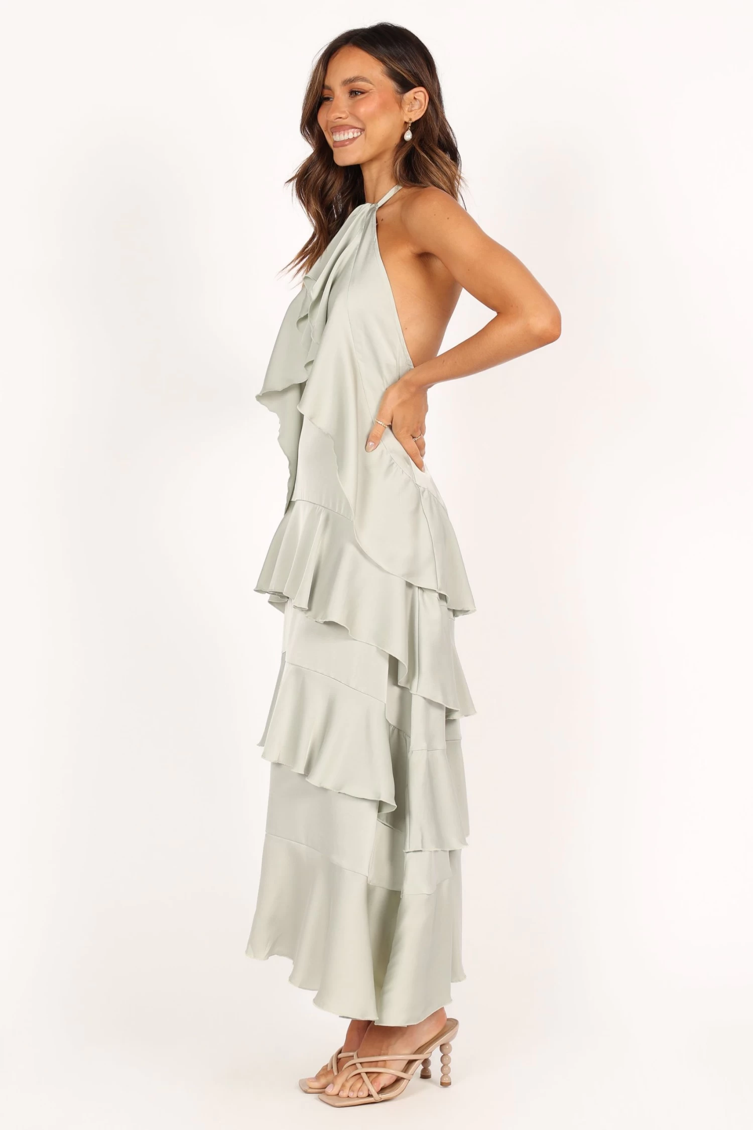 Rhean Maxi Dress - Sage - Image 3